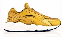 Женские кроссовки Nike Huarache на каждый день золотые